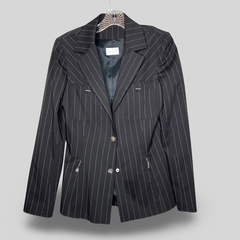Absolu Pinstriped Blazer